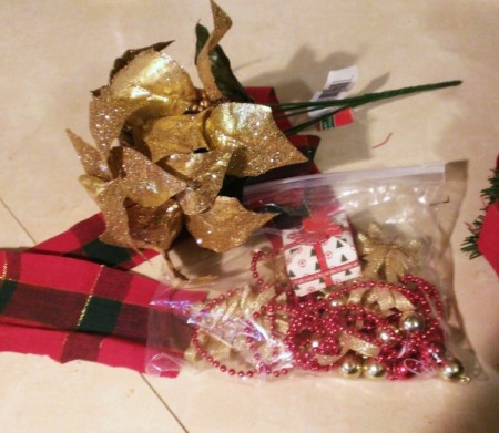 Decorated Holiday Wreath