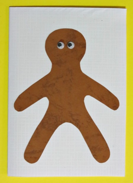 Gingerbread Man Christmas Card Thriftyfun