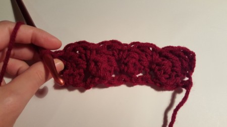 Picot Infinity Scarf