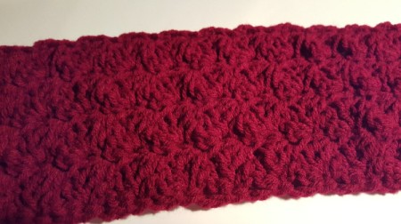 Picot Infinity Scarf