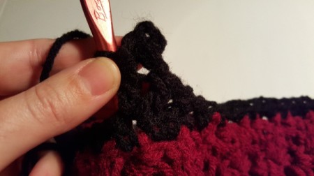 Picot Infinity Scarf