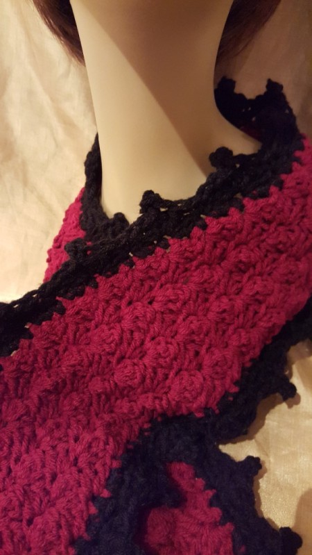 Picot Infinity Scarf