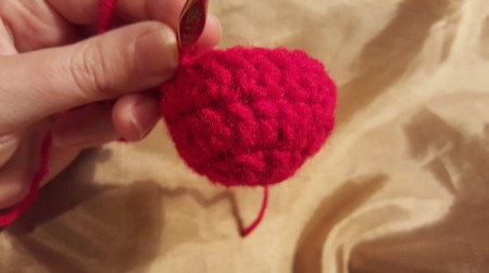 Crocheted Clown Nose