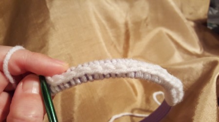 Crochet Tiara Headband