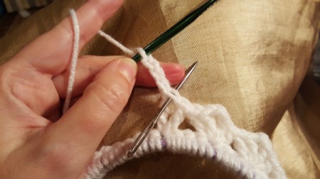 Crochet Tiara Headband