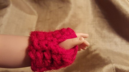 American Girl Crochet Fingerless Gloves