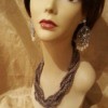 closeup of necklace on mannequin