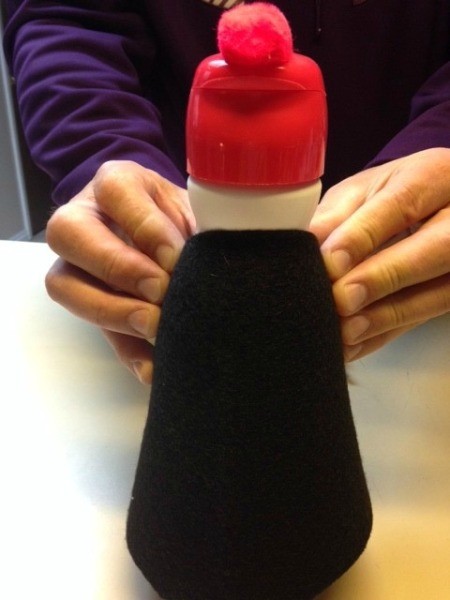 Coffeemate Container Penguin