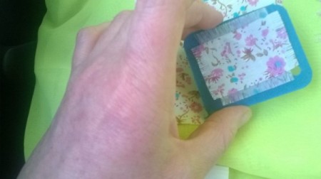 Button and Bow Gift Tag