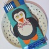 Penguin Knife and Fork Envelope
