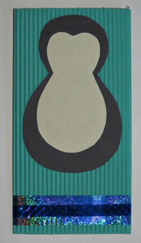 Penguin Knife and Fork Envelope