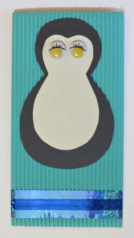 Penguin Knife and Fork Envelope