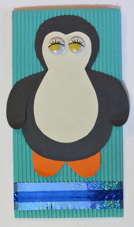 Penguin Knife and Fork Envelope