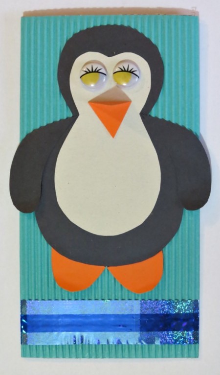 Penguin Knife and Fork Envelope