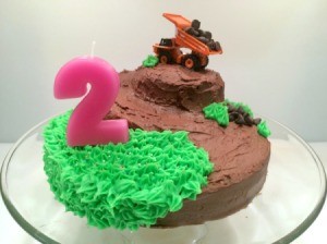 Dump Truck and Mountain Cake
