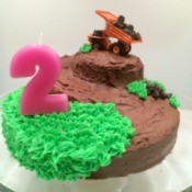 Dump Truck and Mountain Cake