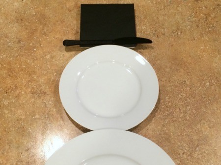 Snowman Place Setting