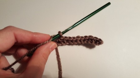 Crocheted Button Cuff Bracelet