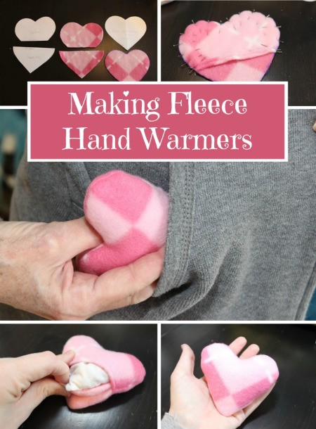 Making Fleece Hand Warmers