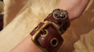 Leather Belt Bracelets