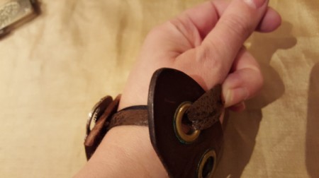 Leather Belt Bracelets