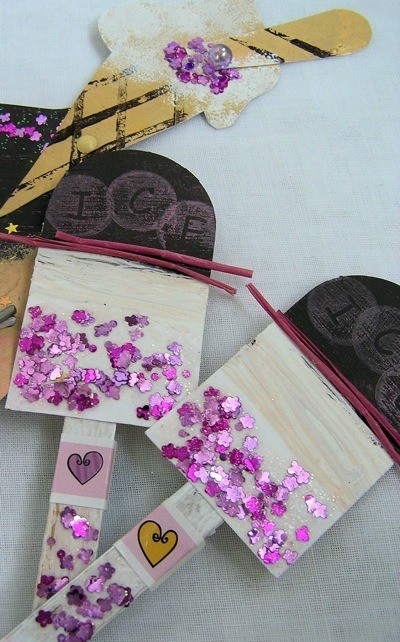 Making an Ice Lolly Brooch