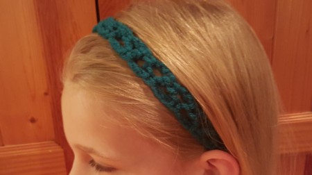 Sweet And Simple Crochet Headband