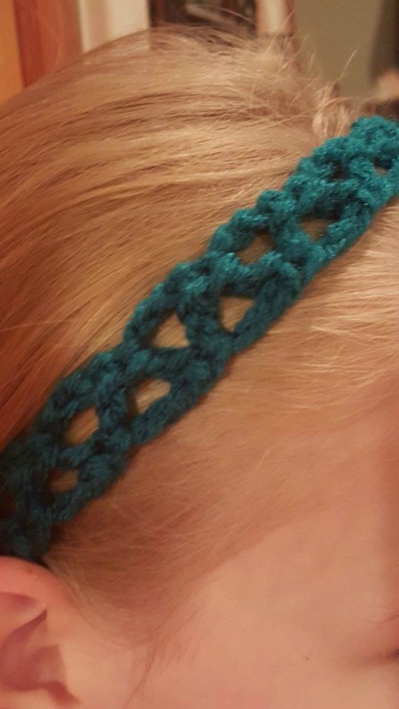Sweet And Simple Crochet Headband