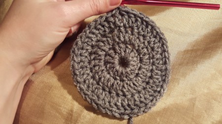 Girl's Fan Patterned Crochet Hat