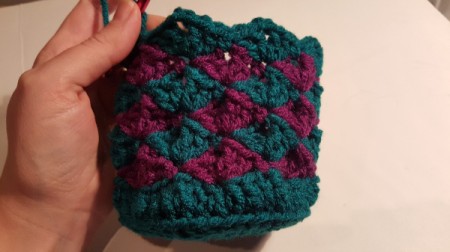 work last step 4 more times, alternating colors