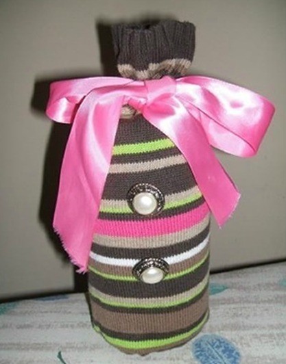Recycled Sweater Gift Bag