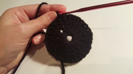 Men's Crocheted Skull-Cap
