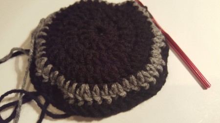 Men's Crocheted Skull-Cap