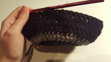 Men's Crocheted Skull-Cap