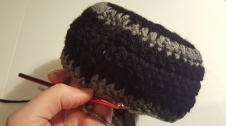 Men's Crocheted Skull-Cap