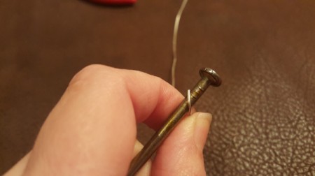 Steampunk Nail Earrings