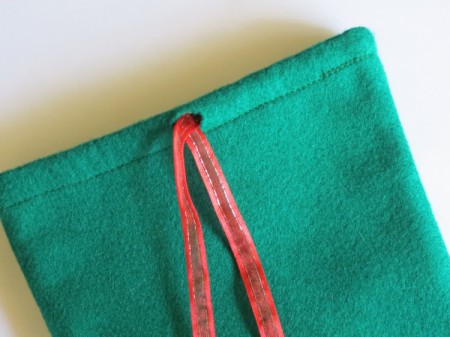 ribbon threaded in channel