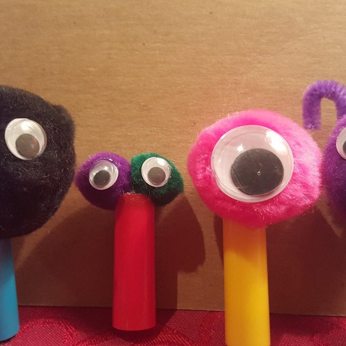 Marker Cap Finger Puppets | ThriftyFun