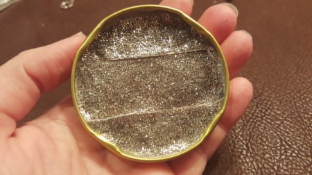 Recycled Jar Lid Statement Pendant