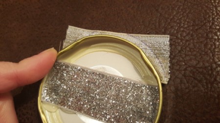 Recycled Jar Lid Statement Pendant