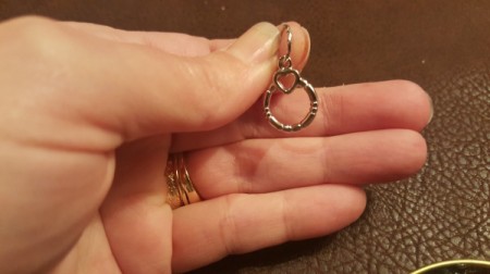 Recycled Jar Lid Statement Pendant