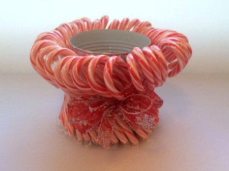 Candy Cane Planter