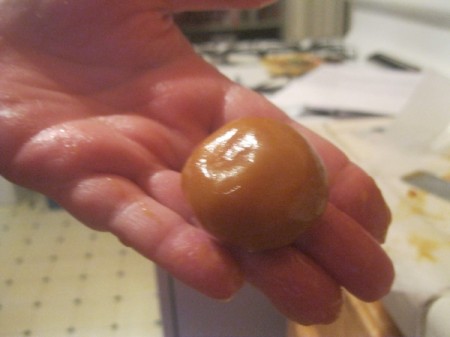 Chocolate-Covered Caramallows