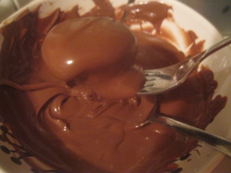 Chocolate-Covered Caramallows