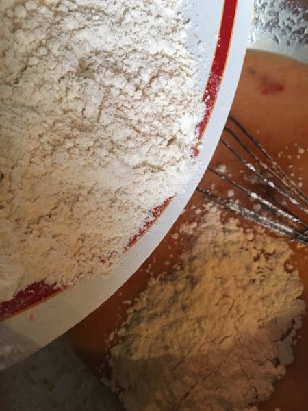 Spiked Persimmon Cake