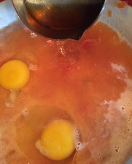 Spiked Persimmon Cake