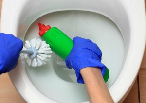 Cleaning a Very Dirty Toilet