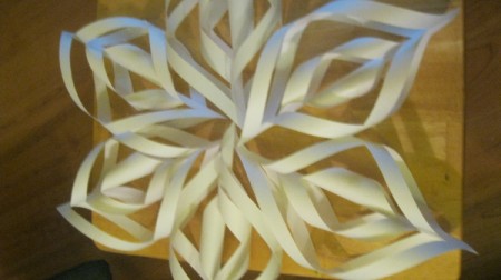 3D Paper Snowflakes