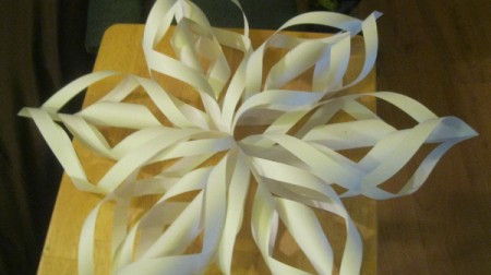 3D Paper Snowflakes
