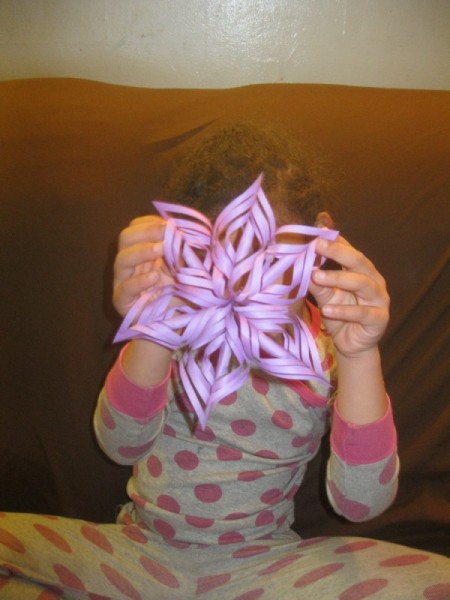 3D Paper Snowflakes